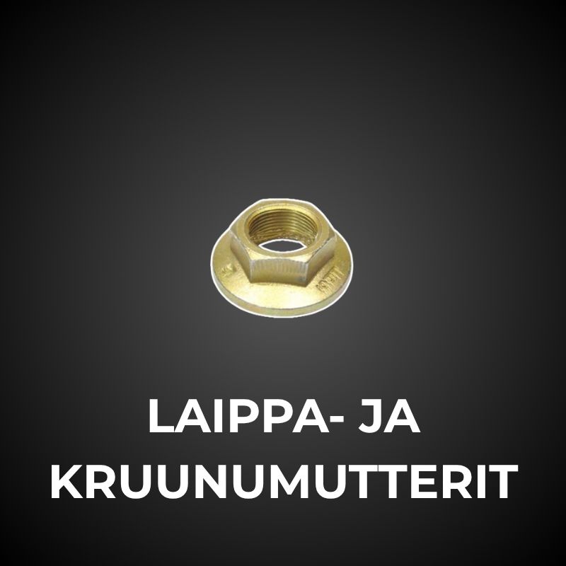 Laippa- ja kruunumutterit