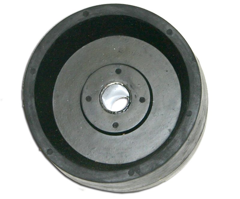 Takakölirullan sivupyörä 15cm