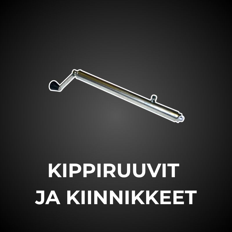 Kippiruuvit ja kiinnikkeet