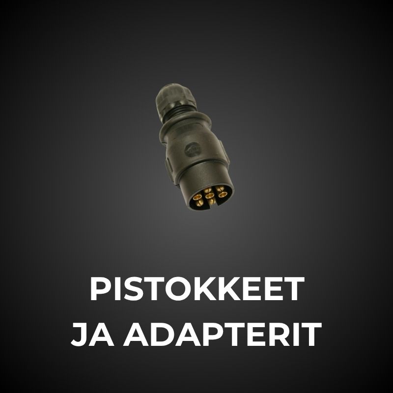 Pistokkeet, pistorasiat, adapterit