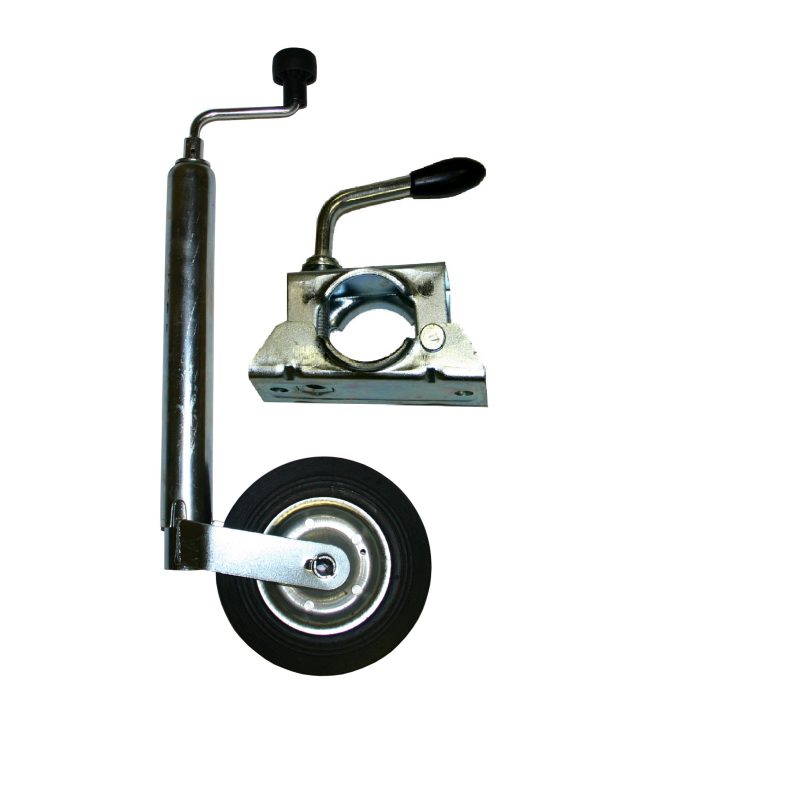 Nokkapyörä + kiinnityspanta (2-reik) 48mm yleismal