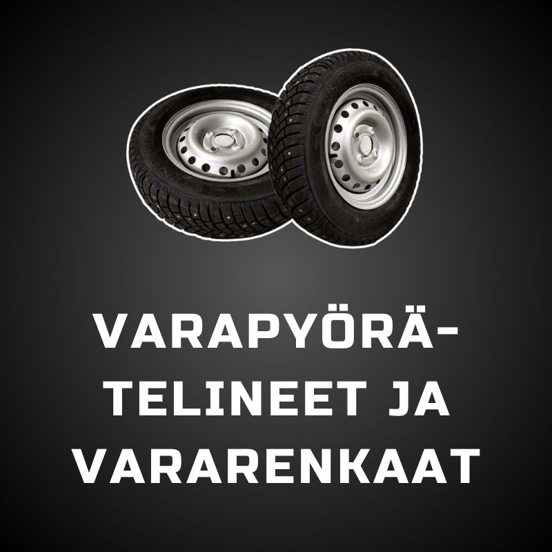 Varapyörätelineet ja vararenkaat