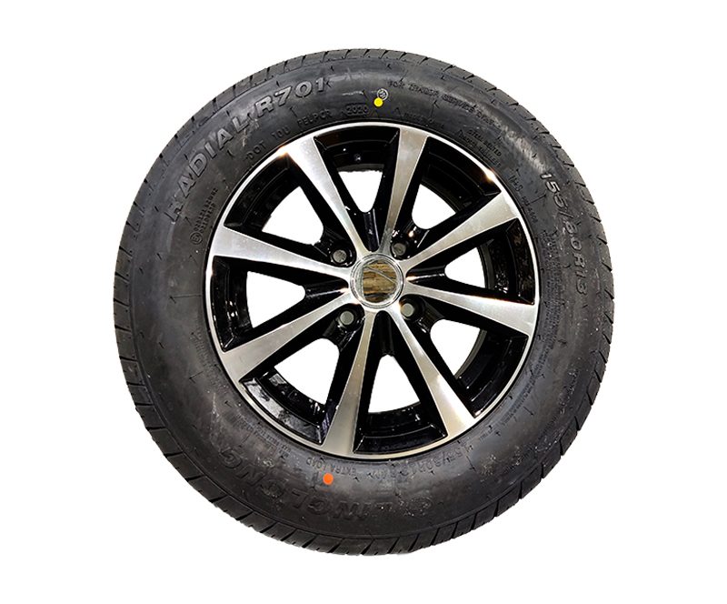 Alumiinivanne + Rengas 13" 155R13