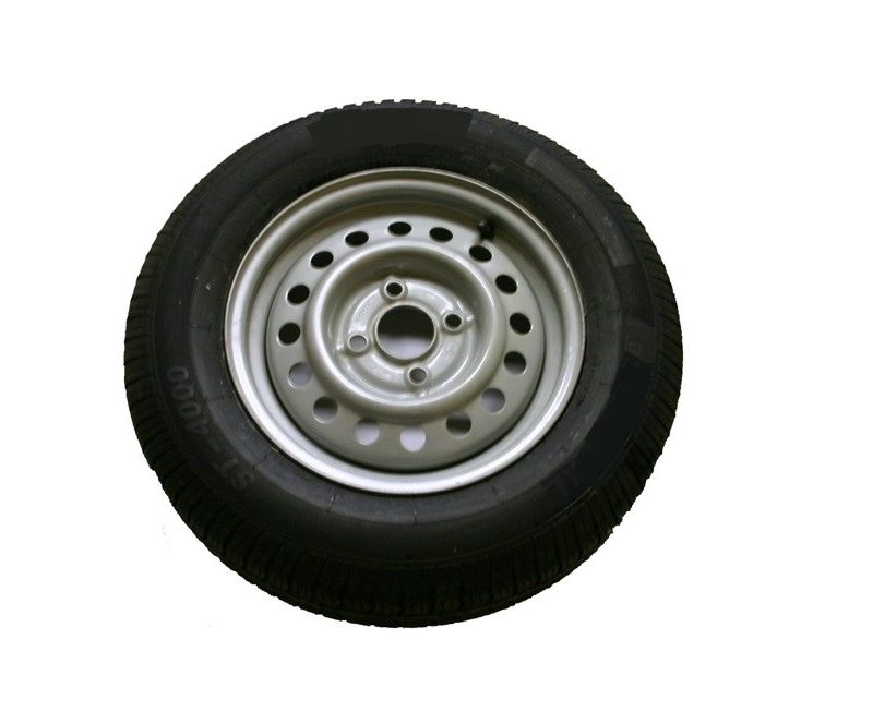 Rengas + vanne 155/80R13C