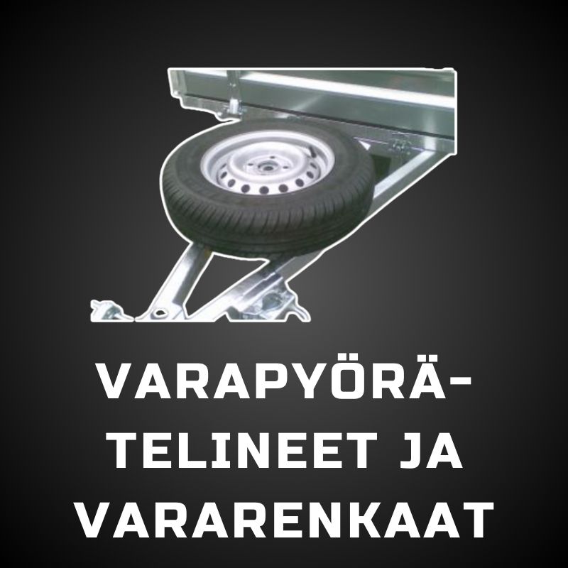 Varapyörätelineet ja vararenkaat