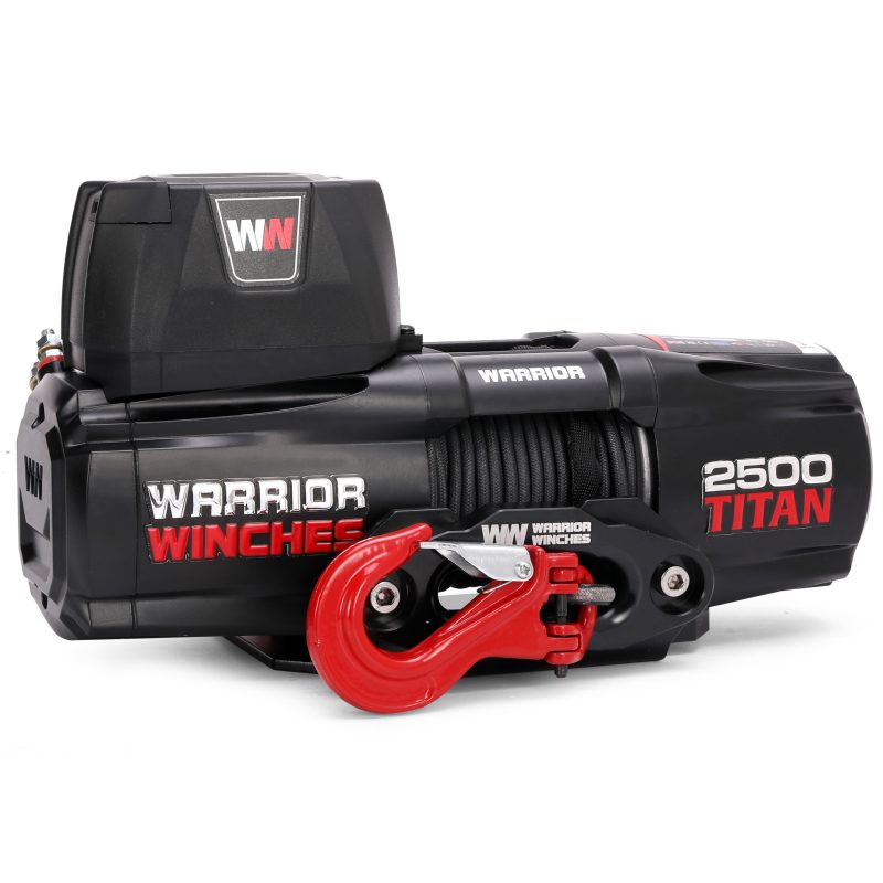Warrior Titan 2500 1134 kg 12 V köydellä