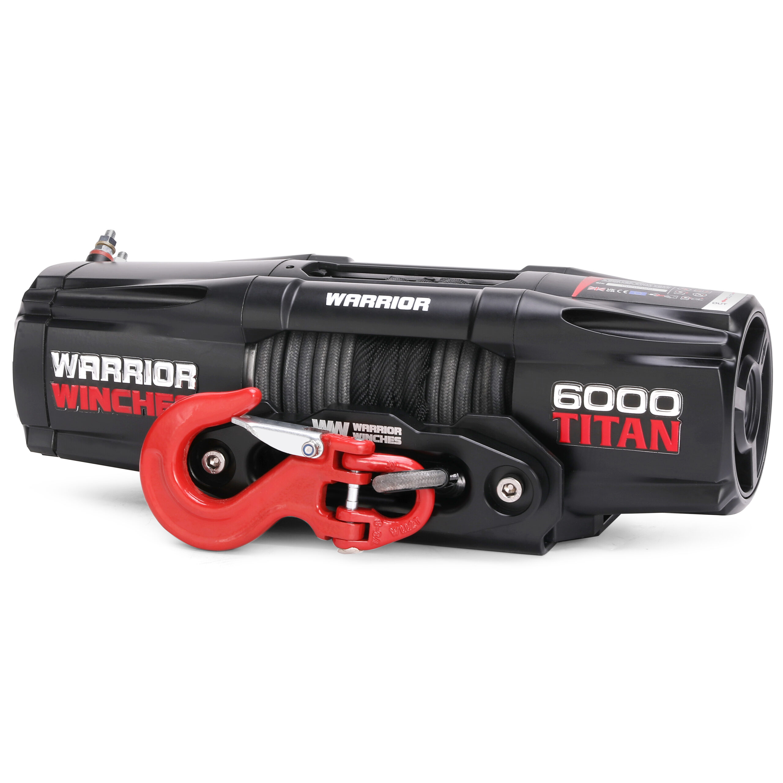 Warrior Titan 6000 2721 kg 12 V köydellä slim line - Image 4