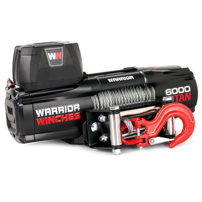 Warrior Titan 6000 2721 kg 12 V vaijeri