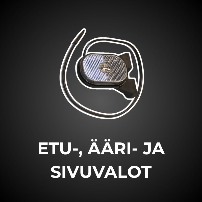 Etu-, ääri- ja sivuvalot