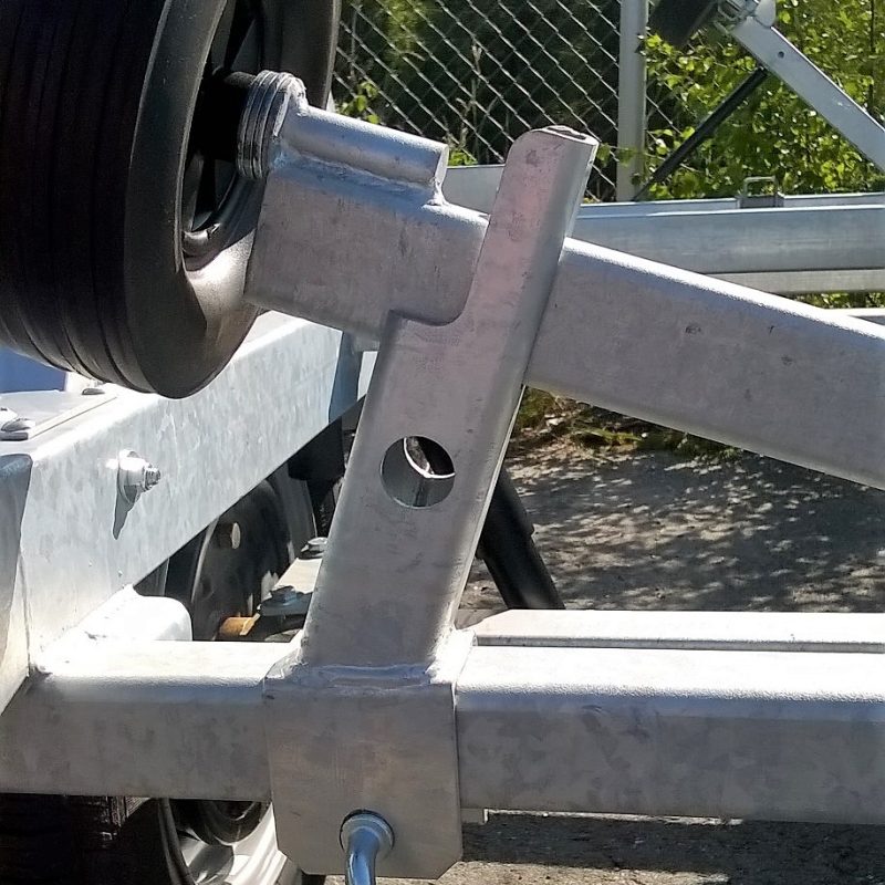 Sivutuen säätöpala lenkkiputkella